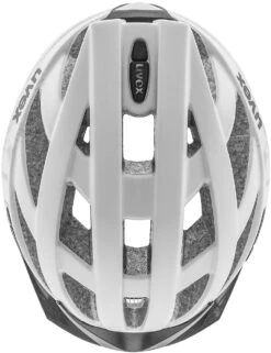 Uvex City I-vo Fahrradhelm - White Black Mat -Helm Geschäft uvex city i vo white black mat Fahrradhelm mit Ruecklicht 6