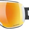 Uvex Downhill 2100 Skibrille White Mat/orange-green -Helm Geschäft uvex downhill 2100 skibrille colorvision white mirror orange 1