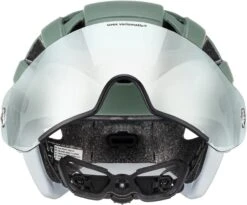 Uvex Finale Visor Vario Visier Fahrradhelm - Moss Green-cloud Matt 11 Uvex Finale Visor Vario Visier Fahrradhelm - Moss Green-cloud Matt -Helm Geschäft uvex finale visor v Fahrradhelm mit selbsttoenendem Visier moos green mat 3