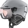 Uvex Instinct Visor Pro V Visier-Skihelm - Rhino 1 Uvex Instinct Visor Pro V Visier-Skihelm - Rhino -Helm Geschäft uvex instinct visor pro V selbsttoenend visier skihelm rhino 1