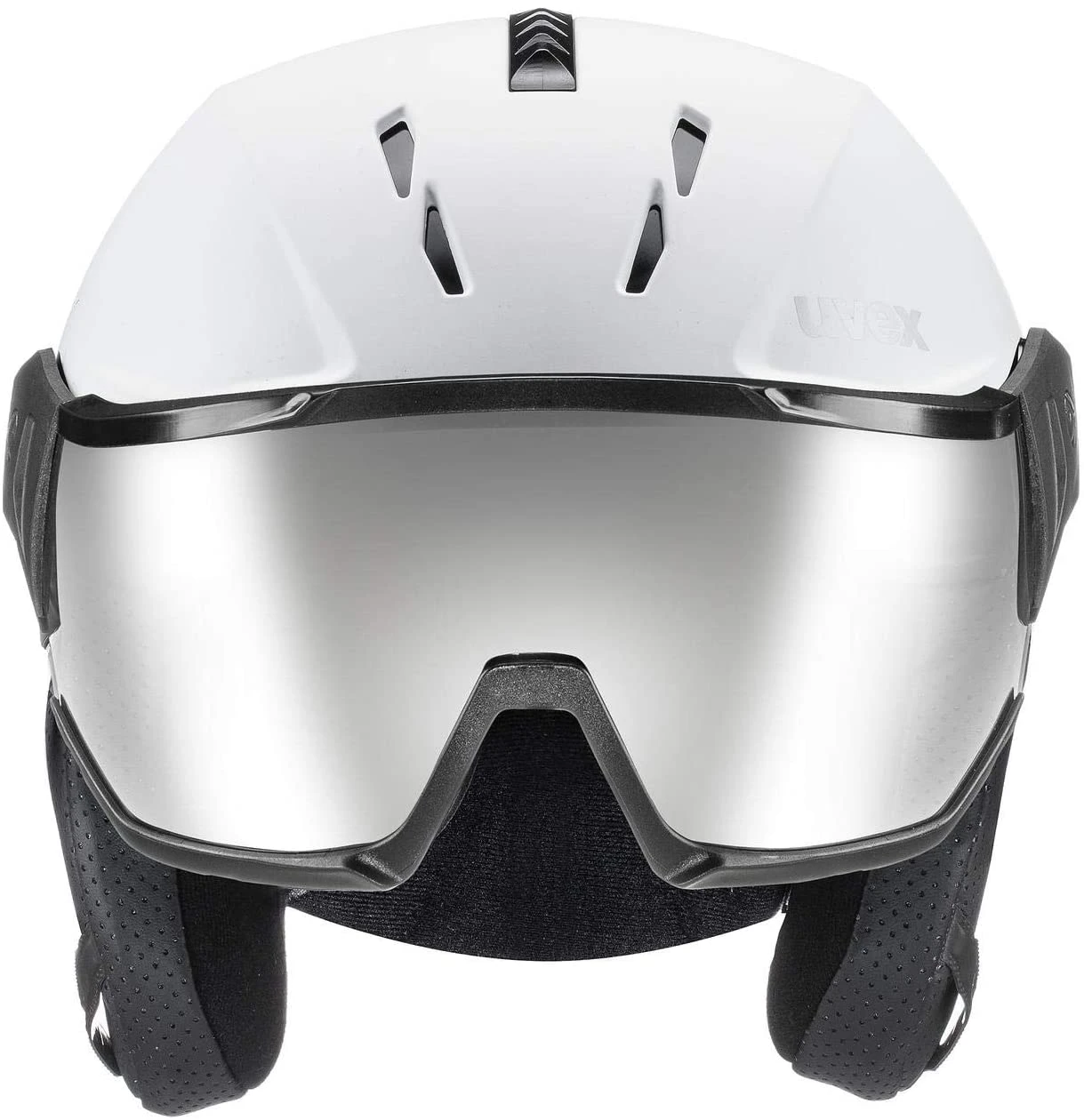 Uvex Instinct Visor Visier-Skihelm - White Black Mat 4 Uvex Instinct Visor Visier-Skihelm - White Black Mat – Bild 2