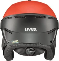 Uvex Instinct Visor Visier-Skihelm - Fierce Red-black Mat -Helm Geschäft uvex instinct visor visier skihelm fierce red black matt 4