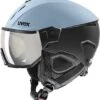 Uvex Instinct Visor Visier-Skihelm - Glacier-black Mat -Helm Geschäft uvex instinct visor visier skihelm glacier black matt 1