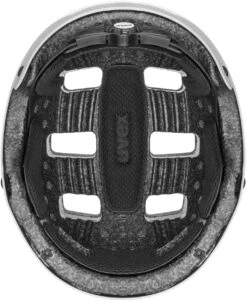 Skaterhelm Uvex Kid 3 - Race Silver 11 Skaterhelm Uvex Kid 3 - Race Silver -Helm Geschäft uvex kid 3 Fahrradhelm race silver 5