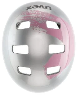 Skaterhelm Uvex Kid 3 - Silver-rose 9 Skaterhelm Uvex Kid 3 - Silver-rose -Helm Geschäft uvex kid 3 Kinderfahrradhelm silver rose 3