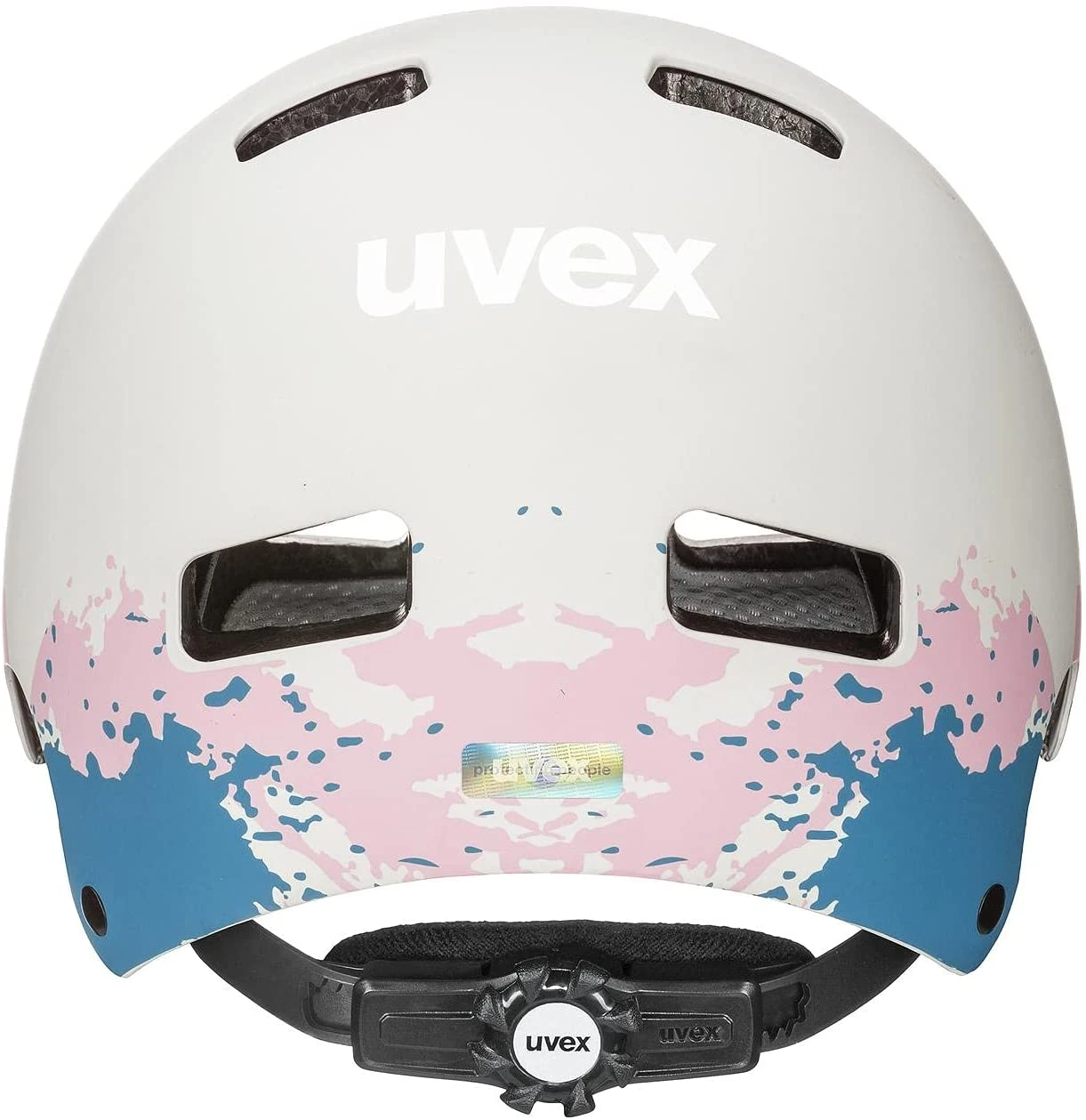 Skaterhelm Uvex Kid 3 Cc - Grey-grapefruit Mat 5 Skaterhelm Uvex Kid 3 Cc - Grey-grapefruit Mat – Bild 3