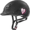Uvex Onyxx Kinderreithelm - Glamour Black Pink Mat 2 Uvex Onyxx Kinderreithelm - Glamour Black Pink Mat -Helm Geschäft uvex onyx glamour kinder reithelm black pink 1