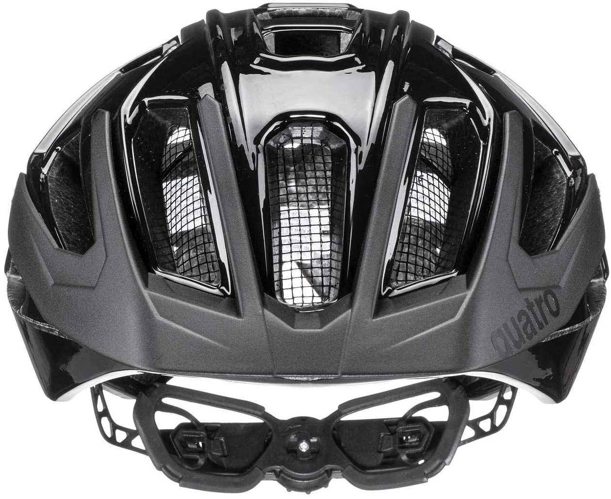 Uvex Quatro Mountainbike Helm - All Black 4 Uvex Quatro Mountainbike Helm - All Black – Bild 2