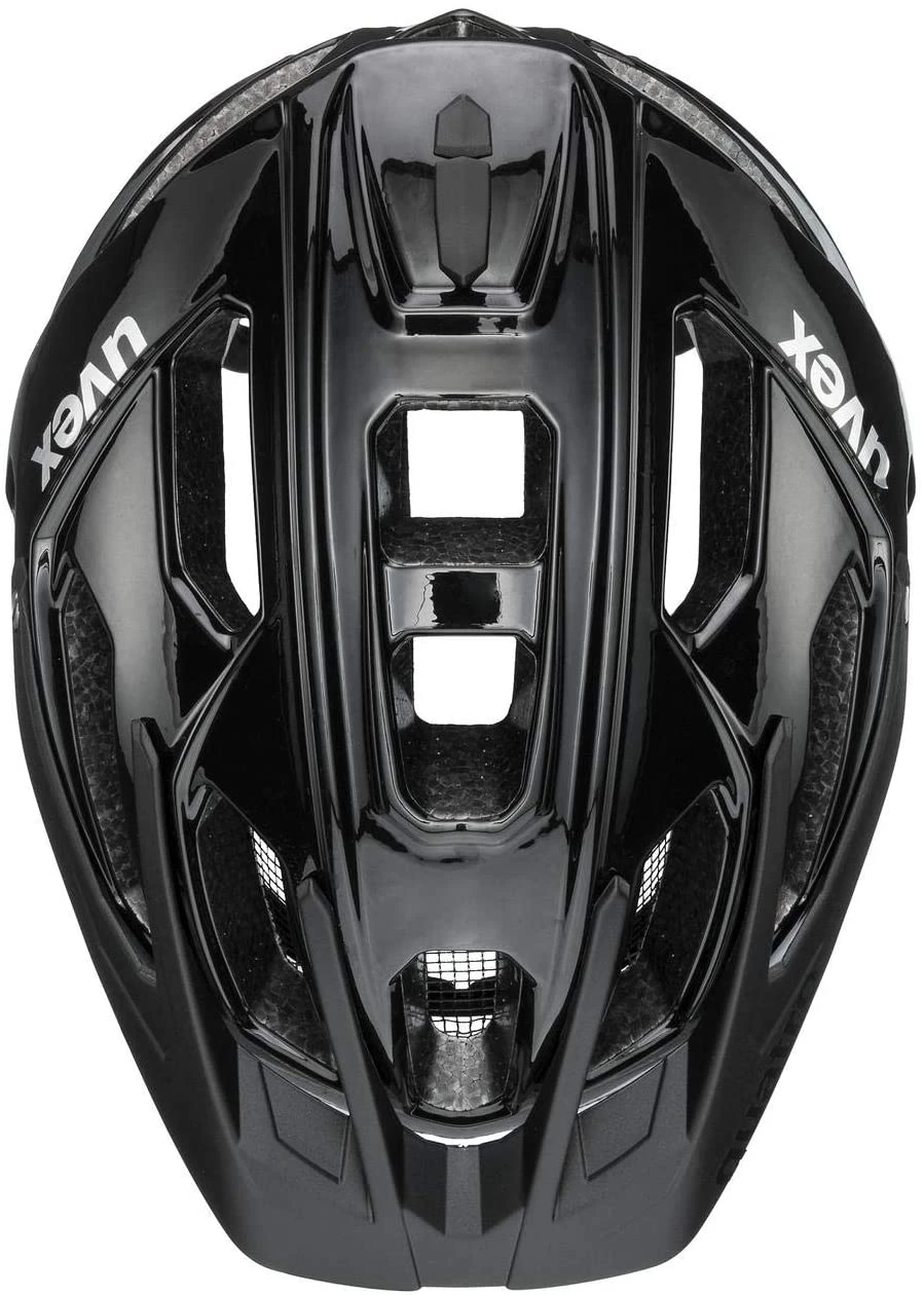 Uvex Quatro Mountainbike Helm - All Black 6 Uvex Quatro Mountainbike Helm - All Black – Bild 4