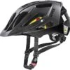 Uvex Quatro Cc MIPS Mountainbike Helm - All Black -Helm Geschäft uvex quatro cc mips fahrradhelm black 1