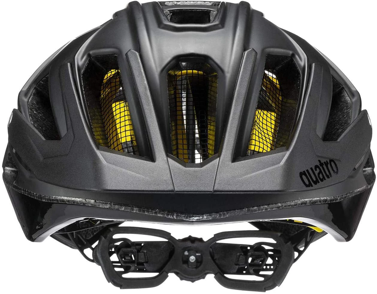 Uvex Quatro Cc MIPS Mountainbike Helm - All Black 4 Uvex Quatro Cc MIPS Mountainbike Helm - All Black – Bild 2