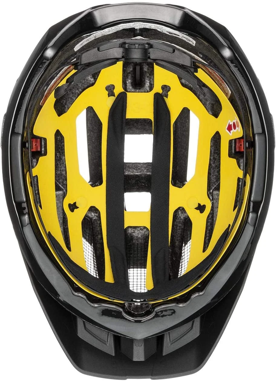 Uvex Quatro Cc MIPS Mountainbike Helm - All Black 6 Uvex Quatro Cc MIPS Mountainbike Helm - All Black – Bild 4