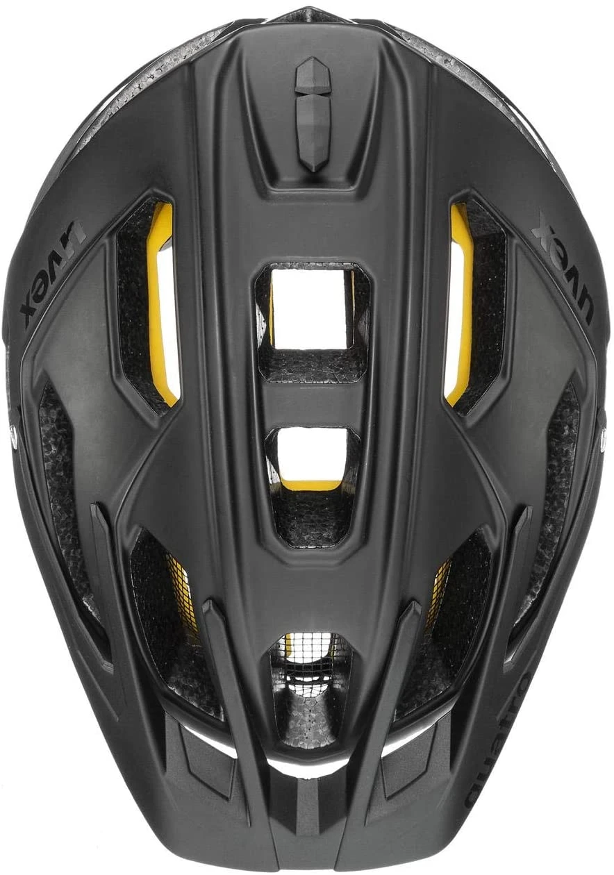 Uvex Quatro Cc MIPS Mountainbike Helm - All Black 7 Uvex Quatro Cc MIPS Mountainbike Helm - All Black – Bild 5