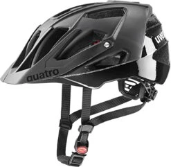 Uvex Quatro Cc Mountainbike Helm - All Black Matt