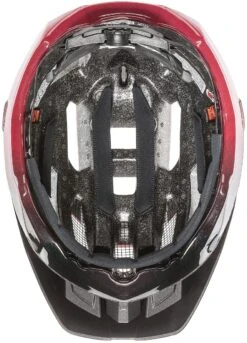 Uvex Quatro Cc Mountainbike Helm - Dark Red-black Mat -Helm Geschäft uvex quatro cc mtb mountainbike fahrradhelm rot schwarz matt 4