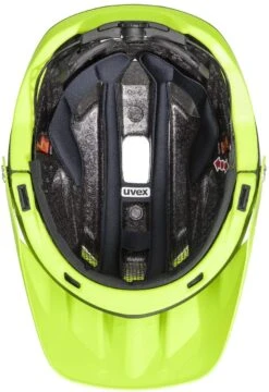 Uvex Quatro Integrale Mountainbike Helm - Black Lime Mat -Helm Geschäft uvex quatro integrale MTB Fahrradhelm black lime mat 4