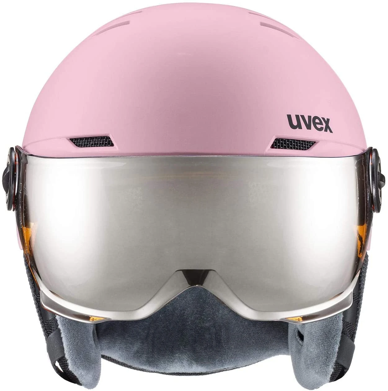 Uvex Rocket Jr. Visor Visier Kinder-Skihelm - Pink Confetti Mat 4 Uvex Rocket Jr. Visor Visier Kinder-Skihelm - Pink Confetti Mat – Bild 2