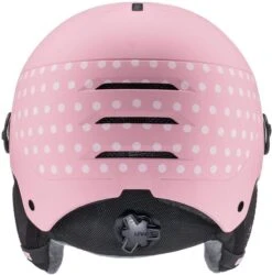 Uvex Rocket Jr. Visor Visier Kinder-Skihelm - Pink Confetti Mat 11 Uvex Rocket Jr. Visor Visier Kinder-Skihelm - Pink Confetti Mat -Helm Geschäft uvex rocket jr visor visier kinderskihelm pink confetti mat 4