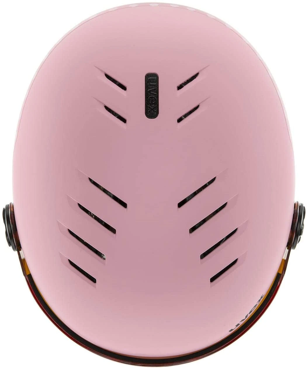 Uvex Rocket Jr. Visor Visier Kinder-Skihelm - Pink Confetti Mat 8 Uvex Rocket Jr. Visor Visier Kinder-Skihelm - Pink Confetti Mat – Bild 6