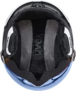 Uvex Rocket Jr. Visor Visier Kinder-Skihelm - White Black Mat 12 Uvex Rocket Jr. Visor Visier Kinder-Skihelm - White Black Mat -Helm Geschäft uvex rocket jr visor visier kinderskihelm white black mat 5