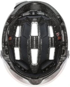 Uvex Rush Visor Visier Fahrradhelm - Dark Silver Mat 14 Uvex Rush Visor Visier Fahrradhelm - Dark Silver Mat -Helm Geschäft uvex rush visor Visier Fahrradhelm mit Ruecklicht dark silver mat 6