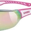 Uvex Sportstyle 204 Sportbrille Pink White -Helm Geschäft uvex sportstyle 204 Fahrradbrille pink white 1