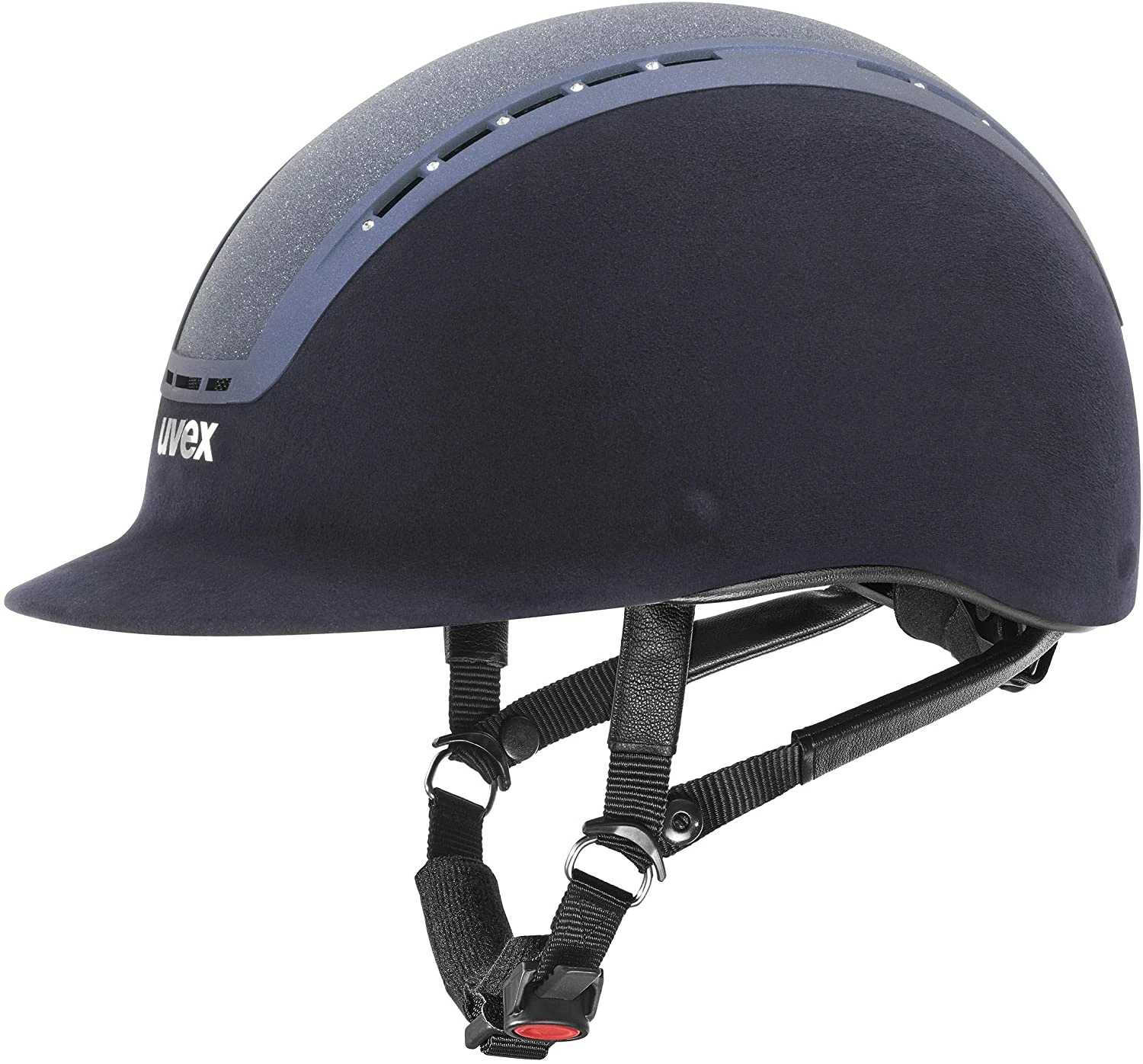 Uvex Suxxeed Glamour Dressur-Reithelm - Blue 3 Uvex Suxxeed Glamour Dressur-Reithelm - Blue