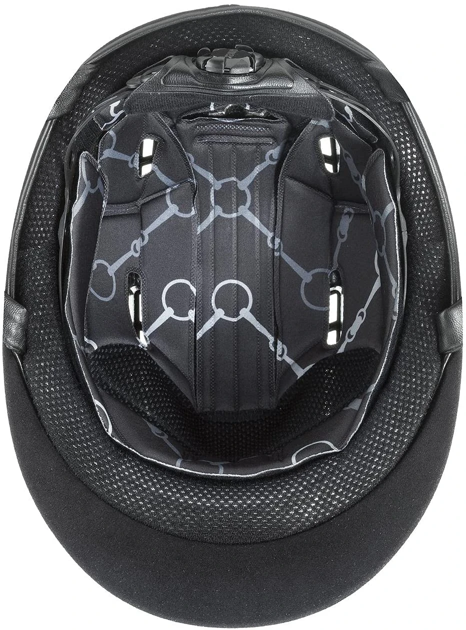 Uvex Suxxeed Glamour Dressur-Reithelm - Blue 6 Uvex Suxxeed Glamour Dressur-Reithelm - Blue – Bild 4