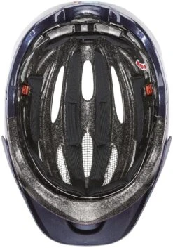 Uvex True Fahrradhelm - Plum Deep-space -Helm Geschäft uvex true Fahrradhlem fuer kleine Koepfe plum deep space 4